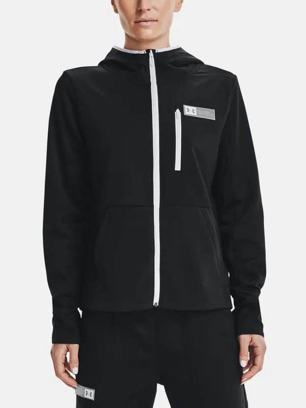 Under Armour Under Armour Sweatshirt Armour Mixed Media FZ-BLK - Women