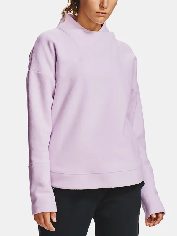 Under Armour Under Armour Sweatshirt Recover Fleece Wrap Neck-PPL - Ladies