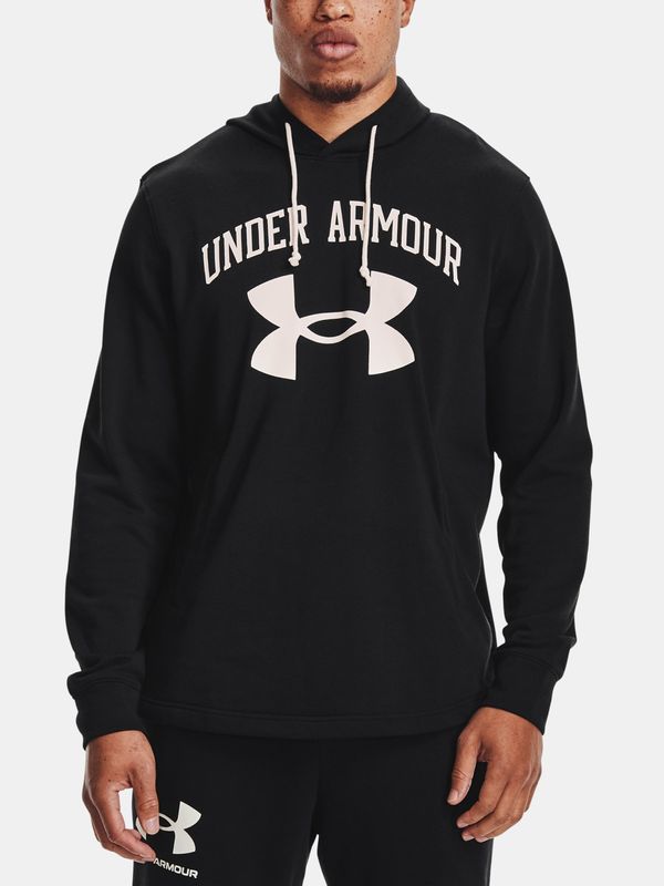 Under Armour Under Armour Sweatshirt RIVAL TERRY BIG LOGO HD-BLK - Men's