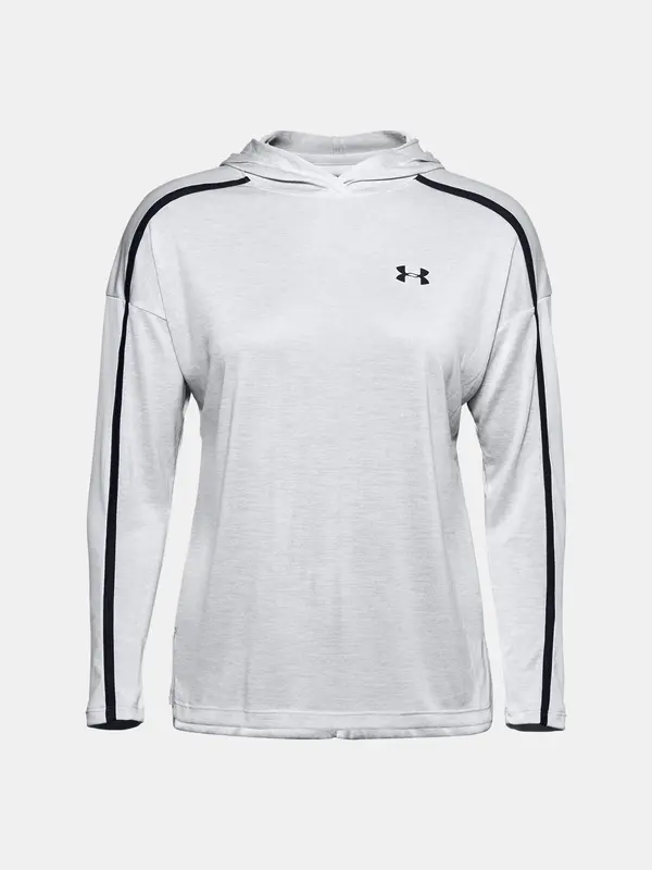 Under Armour Under Armour Sweatshirt Tech Twist Graphic Hoodie-GRY - Ladies