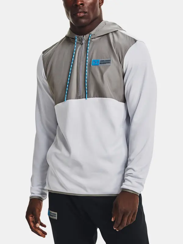 Under Armour Under Armour Sweatshirt UA AF STORM 1/2 ZIP HOODIE-GRY - Mens