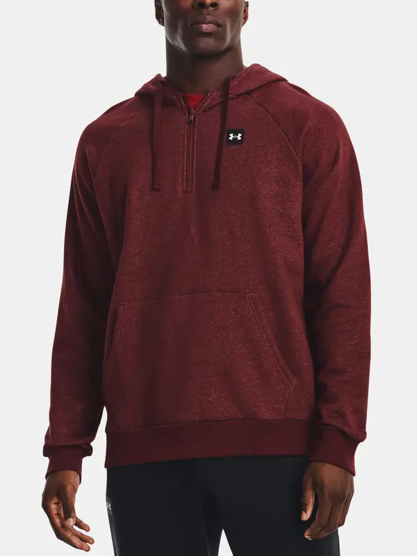 Under Armour Under Armour Sweatshirt UA Rival Fleece 1/2 ZipPER HD-RED - Mens