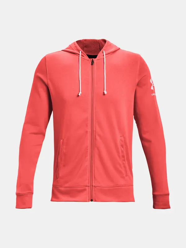 Under Armour Under Armour Sweatshirt UA RIVAL TERRY FZ HD-RED - Men's