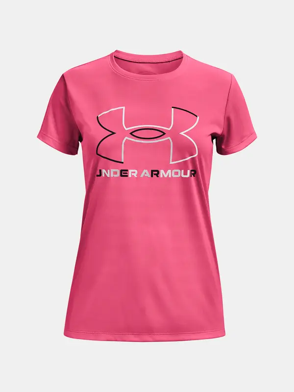 Under Armour Under Armour T-Shirt Tech BL Solid Body SS-PNK - Girls