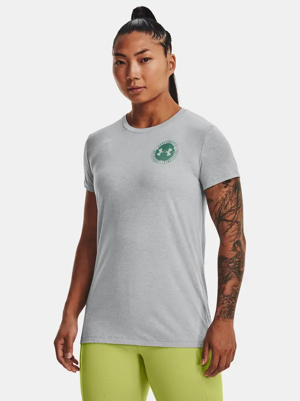 Under Armour Under Armour T-Shirt UA COLLEGIATE VARSITY SS-GRY - Women