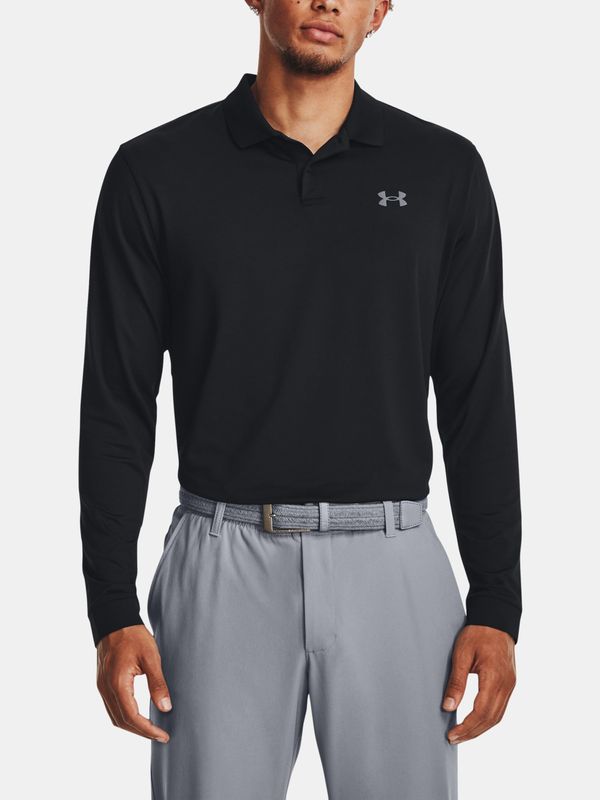 Under Armour Under Armour T-Shirt UA Performance 3.0 LS Polo-BLK - Men