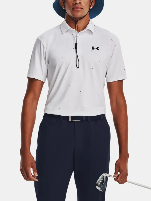 Under Armour Under Armour T-Shirt UA Playoff 3.0 Printed Polo-WHT - Men