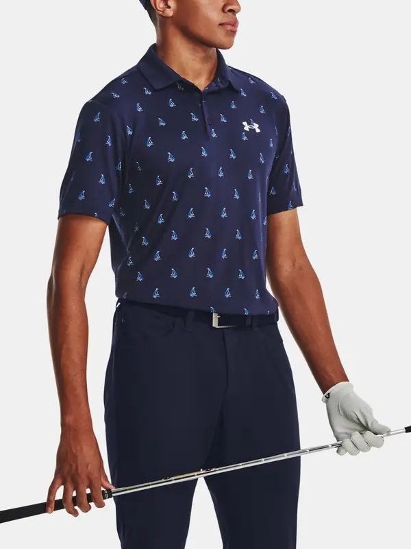 Under Armour Under Armour T-Shirt UA Playoff 3.0 Printed Semi-NVY - Men