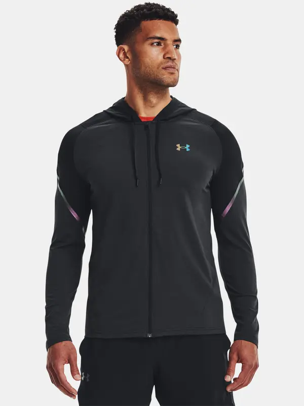 Under Armour Under Armour T-Shirt UA Rush FZ Hoodie-BLK - Men