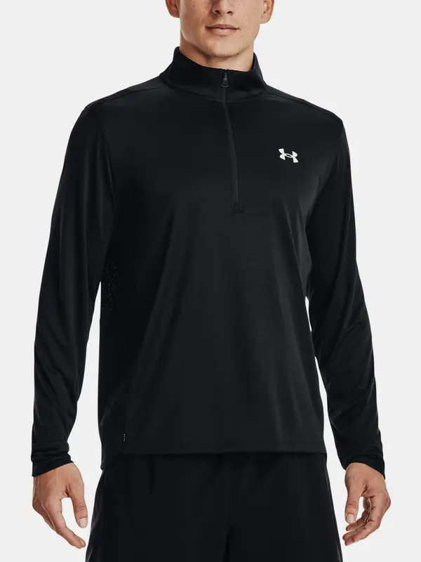 Under Armour Under Armour T-Shirt UA Speed Stride 2.0 1/2 Zip-BLK - Mens