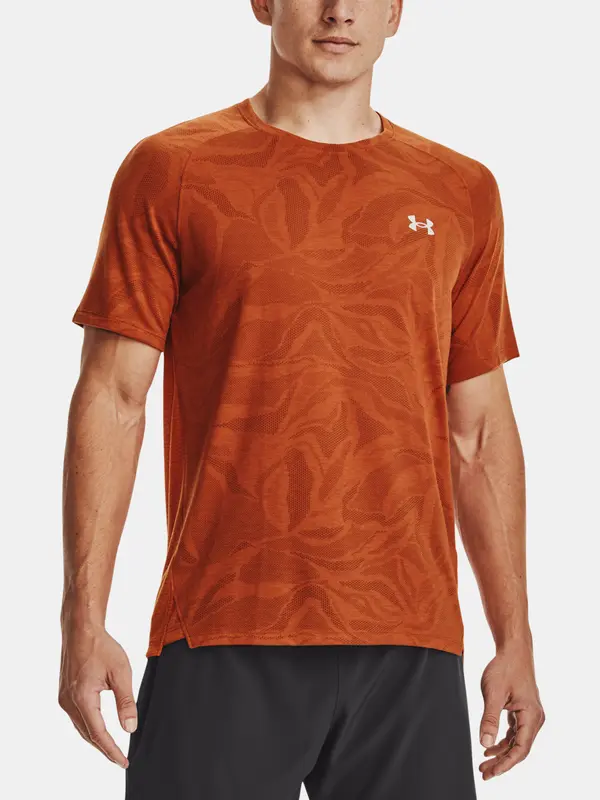 Under Armour Under Armour T-Shirt UA Streaker Jacquard Tee-ORG - Mens