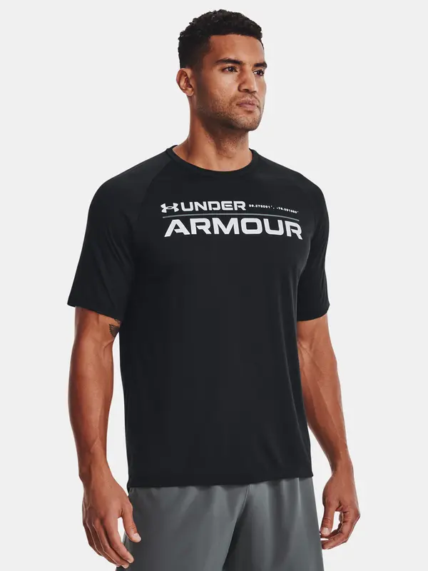 Under Armour Under Armour T-Shirt UA TECH 2.0 WORDMARK SS-BLK - Men