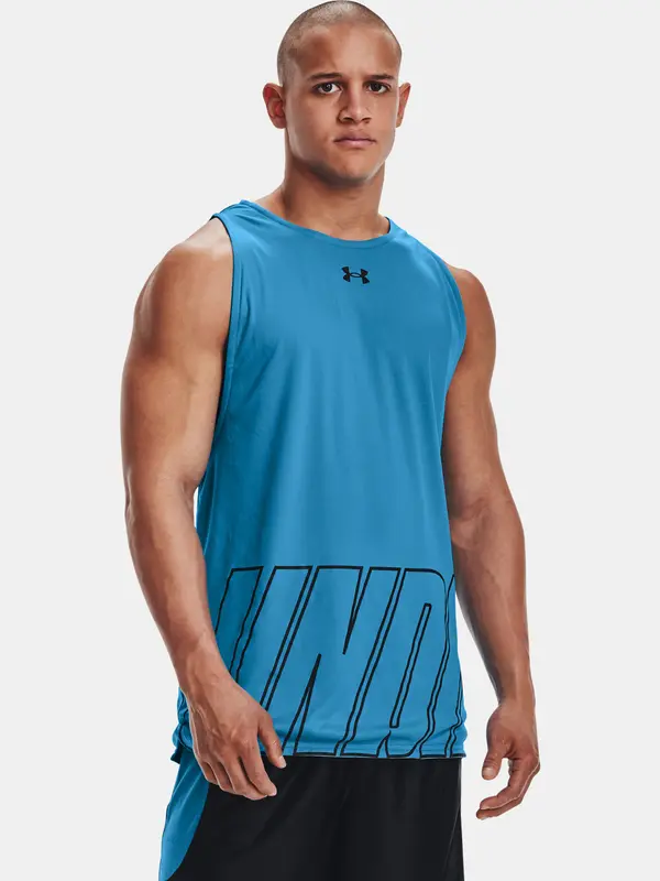 Under Armour Under Armour Tank Top UA BASELINE REVERSIBLE TANK-BLU - Mens