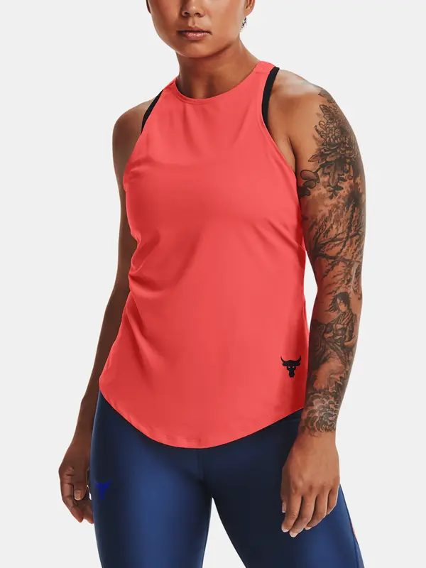 Under Armour Under Armour Tank Top UA Prjct Rock HG Tank-RED - Women