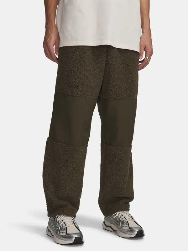 Under Armour Under Armour UA High Pile Fleece Pants-GRN Men's Sports Trousers - Mens