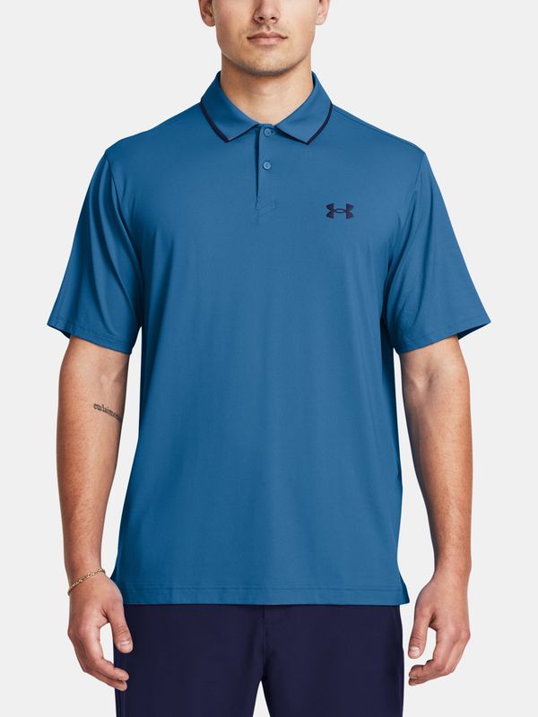 Under Armour Under Armour UA Iso-Chill Polo-BLU T-Shirt - Men's