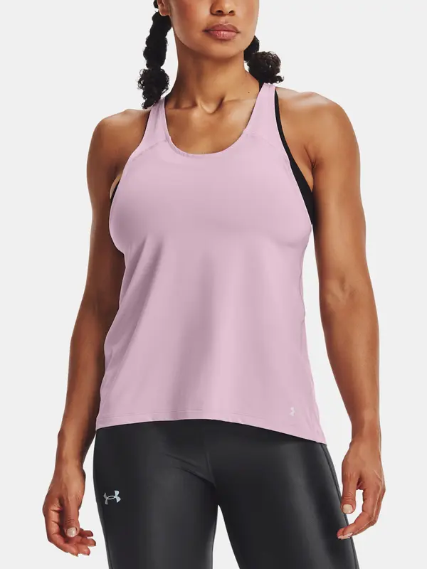 Under Armour Under Armour UA Iso-Chill Run 200 Tank-PNK - Women's