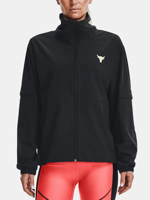 Under Armour Under Armour UA Project Rock Woven Jkt-BLK Sweatshirt - Ladies