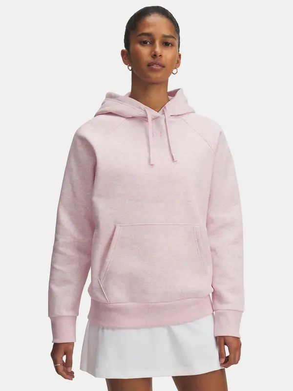 Under Armour Under Armour UA Rival Fleece Hoodie-PNK - Ladies