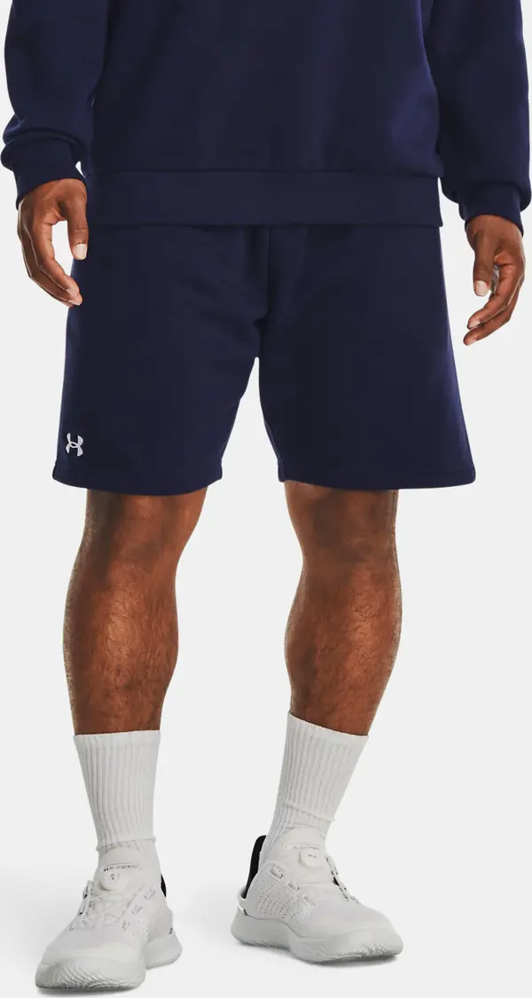 Under Armour Under Armour UA Rival Fleece Shorts-BLU - Mens