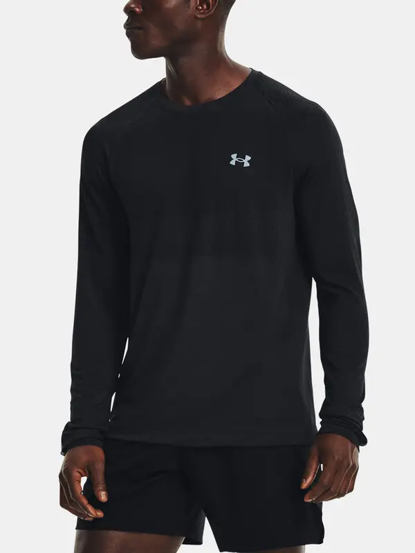 Under Armour Under Armour UA Seamless Run T-Shirt LS-BLK - Men's