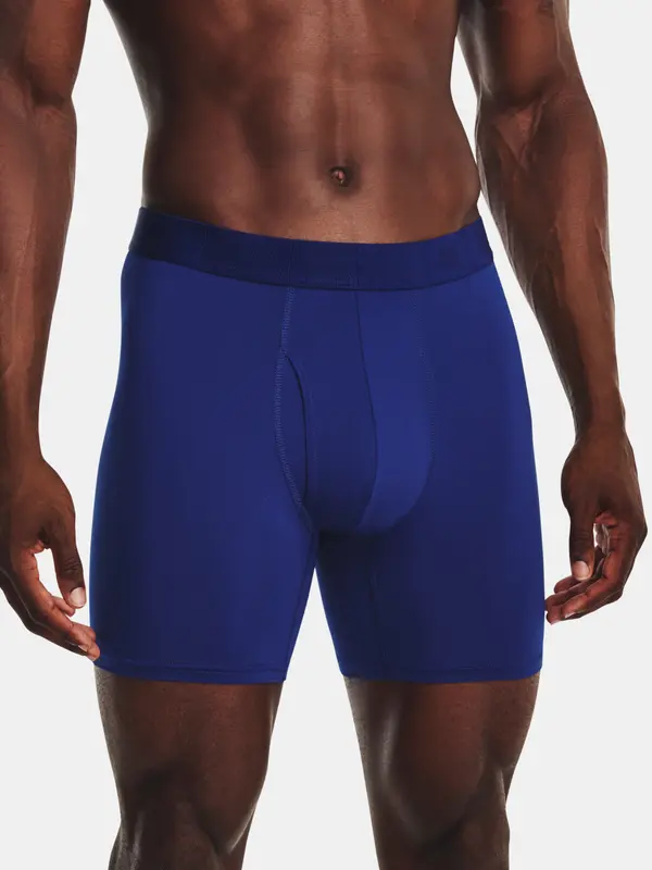 Under Armour Under Armour UA Tech Mesh 6in 2 Pack-BLU Boxer Shorts - Mens