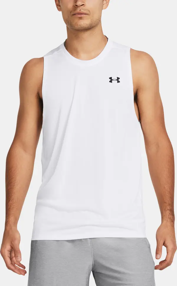 Under Armour Under Armour UA Tech Tank Top-WHT - Mens