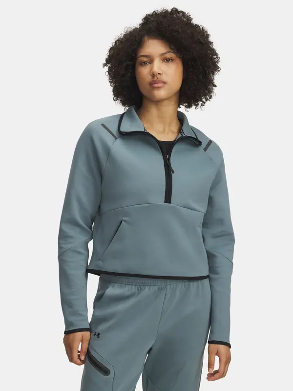 Under Armour Under Armour Unstoppable Flc HZ-BLU Women's Sweatshirt - Women's