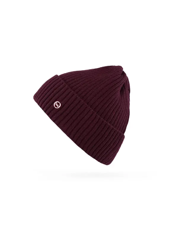 VUCH Unisex pletena kapa Rowdy bordo
