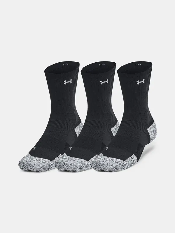 Under Armour Unisex socks Under Armour UA AD Run Cushion 3pk Crew-BLK - unisex
