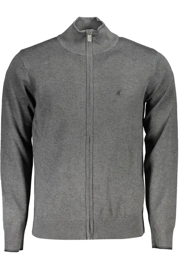 U.S. GRAND US GRAND POLO CARDIGAN MEN'S GRAY