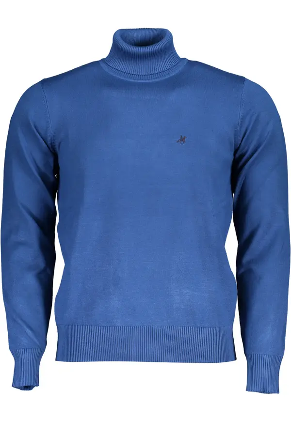U.S. GRAND US GRAND POLO MEN'S BLUE SHIRT