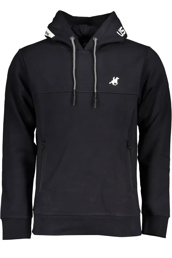 U.S. GRAND US GRAND POLO MEN'S BLUE ZIPLESS SWEATSHIRT