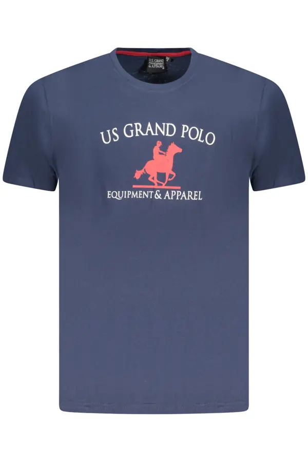 U.S. GRAND US GRAND POLO SHORT SLEEVE T-SHIRT MEN BLUE