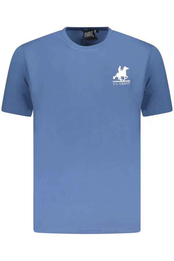 U.S. GRAND US GRAND POLO SHORT SLEEVE T-SHIRT MEN BLUE