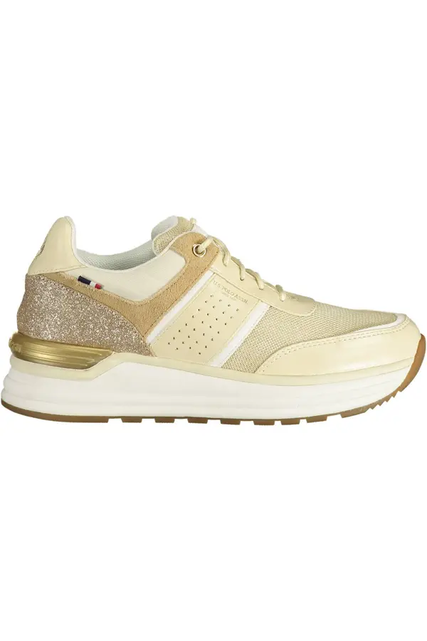 U.S. Polo Assn. US POLO ASSN. BEIGE WOMEN'S SPORTS SHOES