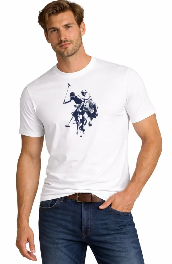 U.S. Polo Assn. US POLO ASSN. muška majica s kapuljačom