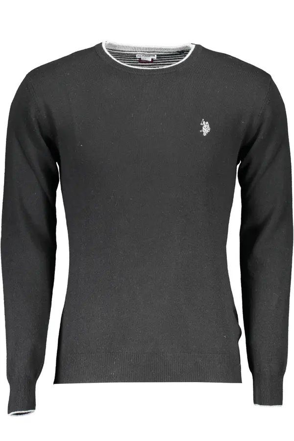 U.S. Polo Assn. US Polo muški crni džemper