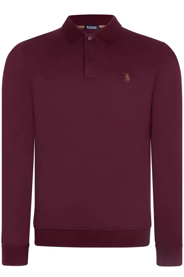 dewberry V4007 DEWBERRY MEN'S SWEATSHIRT-PURPLE