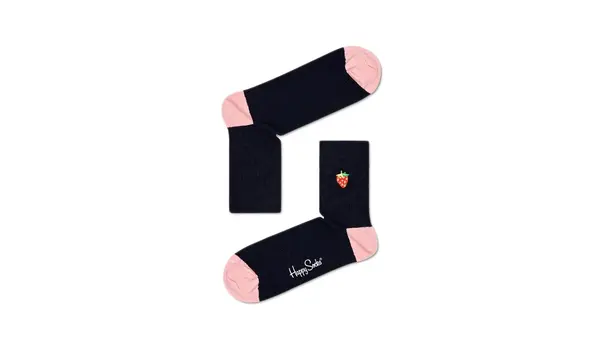 Happy Socks Vesele čarape s jagodom