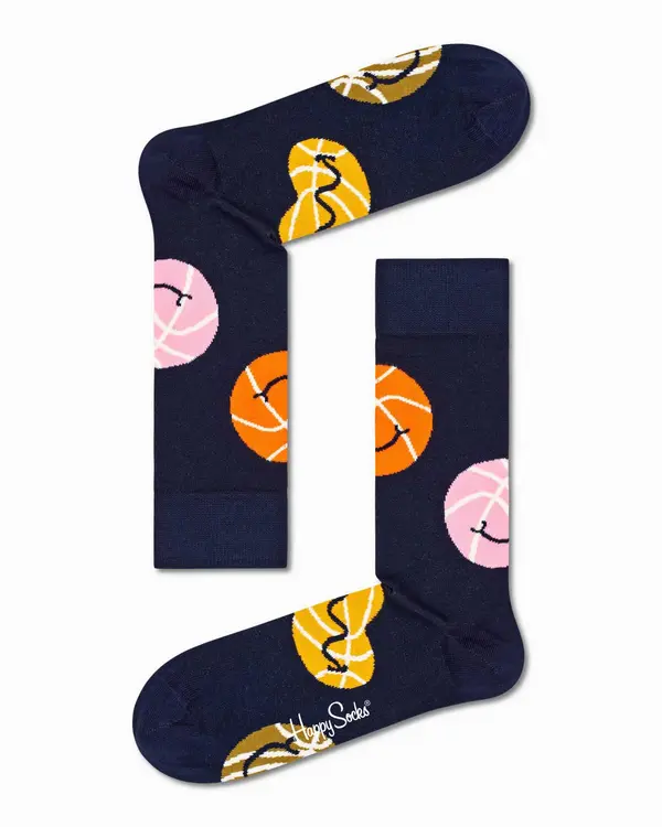Happy Socks Vesele čarape s košarkaškim motivom