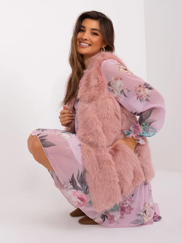 Wool Fashion Italia Vest-AT-KZ-2375.00P-light pink