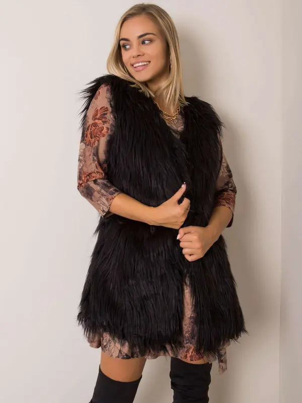 Wool Fashion Italia Vest-AT-KZ-3501-1.13P-black