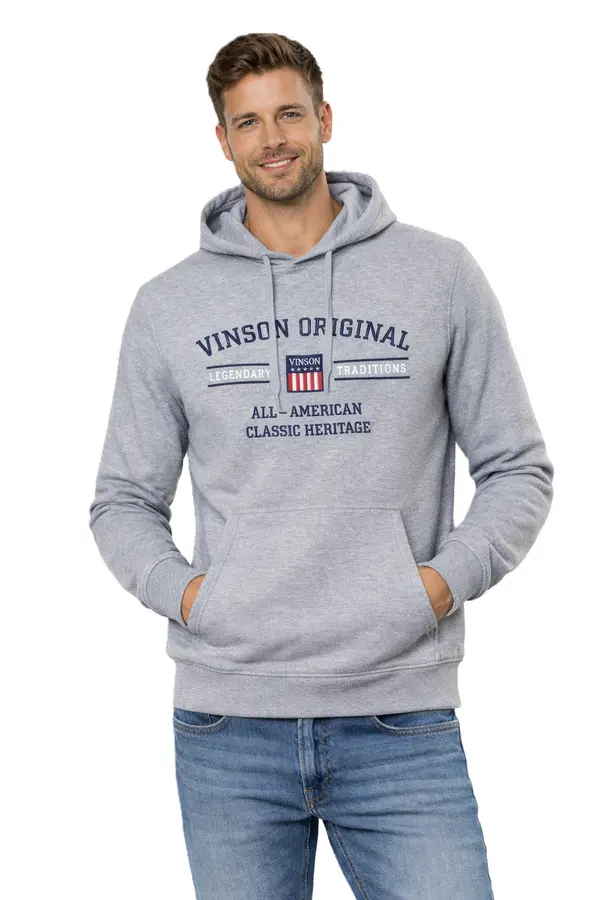VINSON Vinson muška majica s kapuljačom
