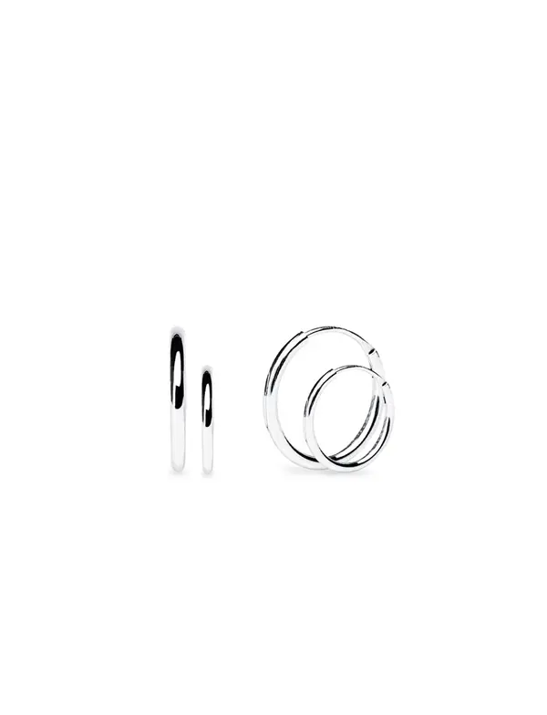 VUCH Virith Silver Earrings