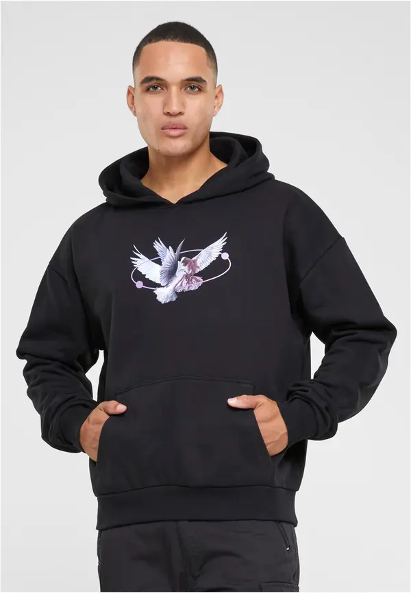 Mister Tee Vive La Liberte Oversize Hoody black