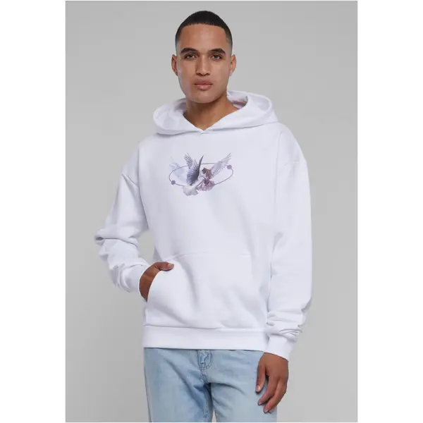 Mister Tee Vive La Liberte Oversize Hoody White