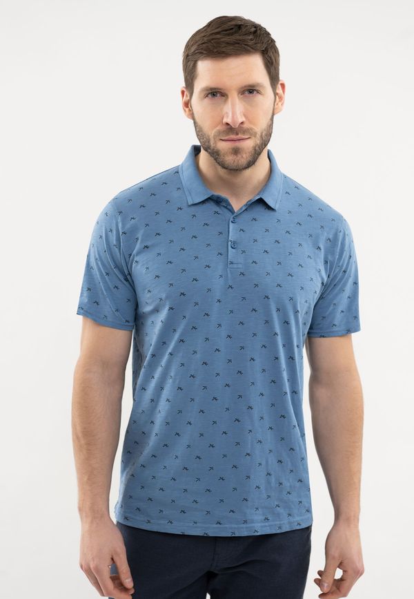 Volcano Volcano Man's Polo Shirt O-Fun