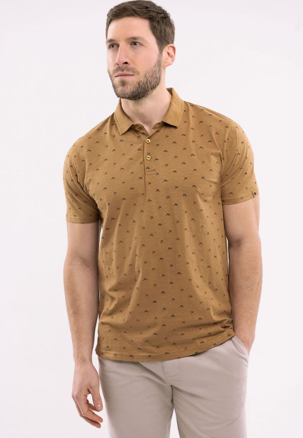 Volcano Volcano Man's Polo T-Shirt O-FUN