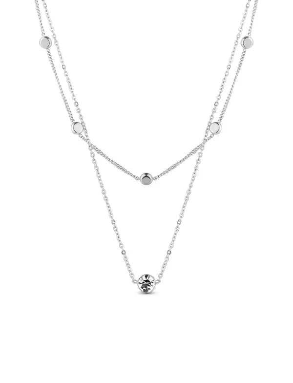 VUCH VUCH Elista Silver necklace